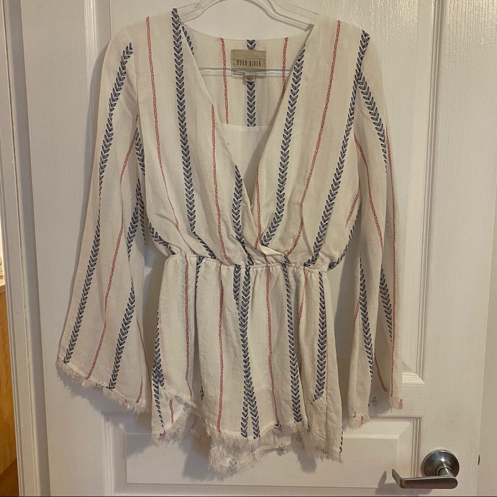 2/$50 PROMO ❤️ Anthropologie moon river romper SMALL